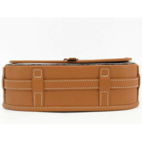 Goyard Belvedere Pouch Messenger Crossbody Brown Pochette Black - Picture 5 of 9